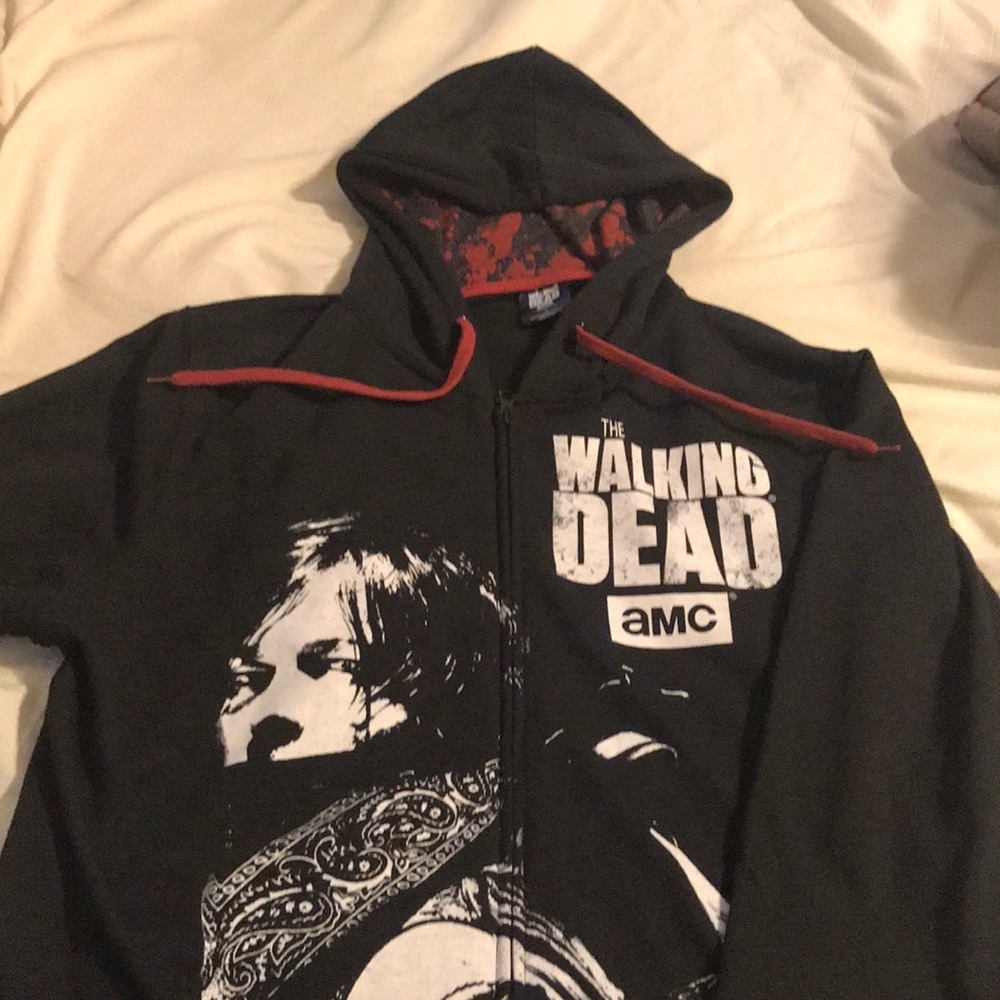 Walking Dead Zipper Hoodie NWOT